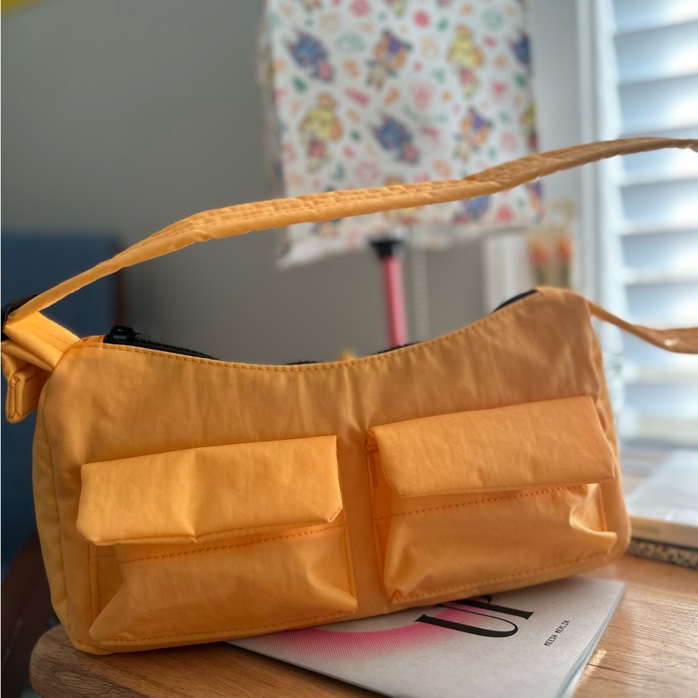 BAGGU Cargo Recycled Nylon Shoulder Bag | LIKE NEW | MANGO